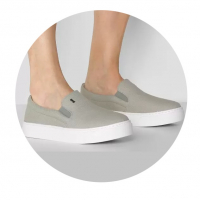 Slip On Santa Lolla Lona Básico Feminino na Magazine Luiza