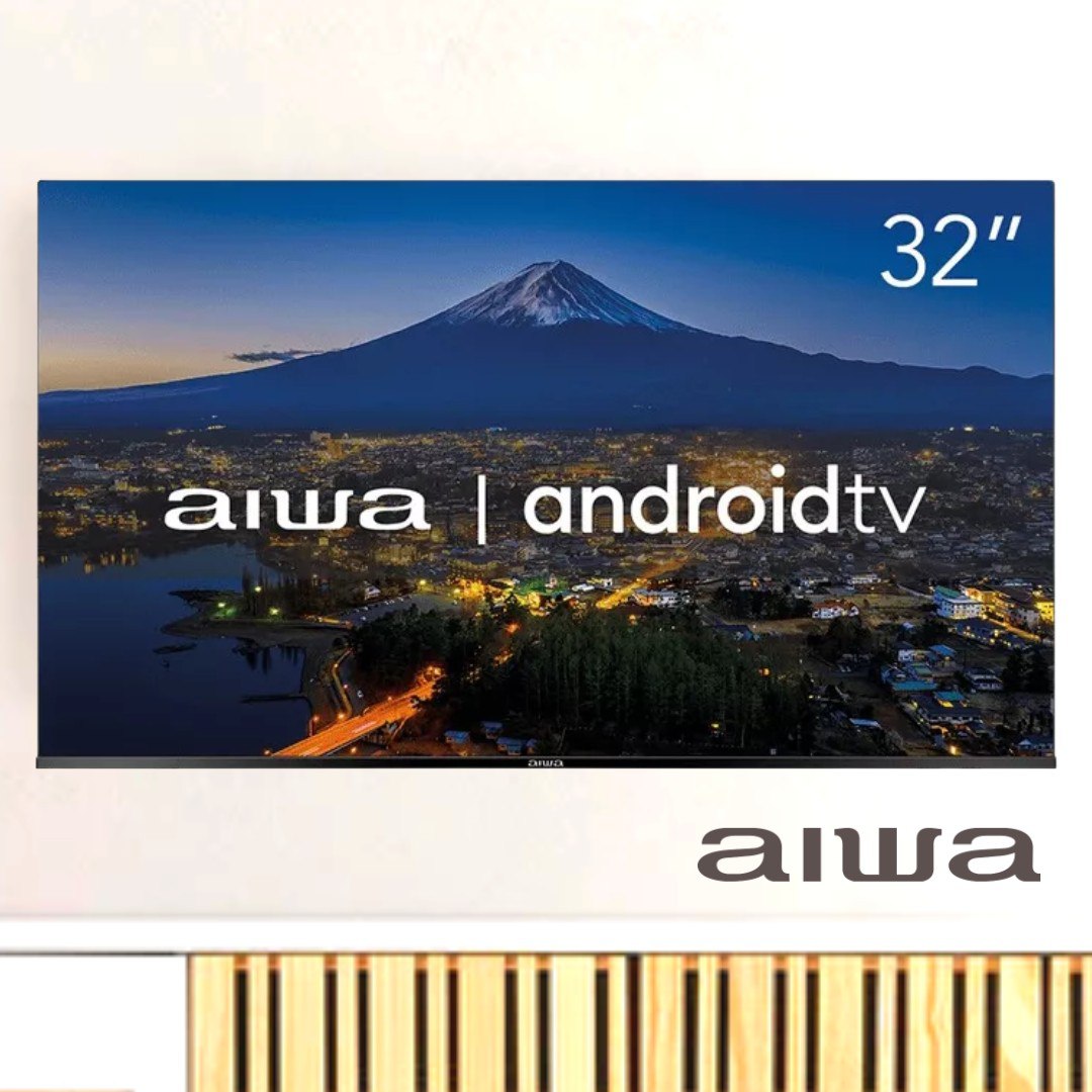 Smart Aiwa 32″ Android, HD, Comando de voz, Dolby Áudio, HDR10 – AWS–32-BL-02-A na Fastshop