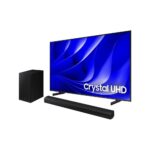 Smart Big TV 85" Crystal UHD 4K 85DU8000 2024 + Soundbar HW-B550/ZD na Casas Bahia