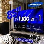 Smart Big TV 85″ Crystal UHD 4K 85DU8000 2024 + Soundbar na Amazon