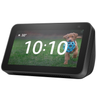Smart Display Amazon Echo Show 5 Tela 5,5" Com Alexa Preto - 2º Geração na Casas Bahia