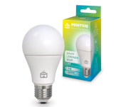 Smart Lâmpada Wi-Fi Lite Positivo Casa Inteligente, Iluminação Branca, 7W, 700 Lúmens, LED, Bivolt, Compatível com Alexa e Google Assistente na Amazon