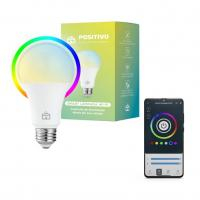 Smart Lâmpada Wi-Fi Positivo Casa Inteligente, Iluminação Branca (Quente E Fria) E RGB (Até 16 Milhões De Cores), 9W na Amazon
