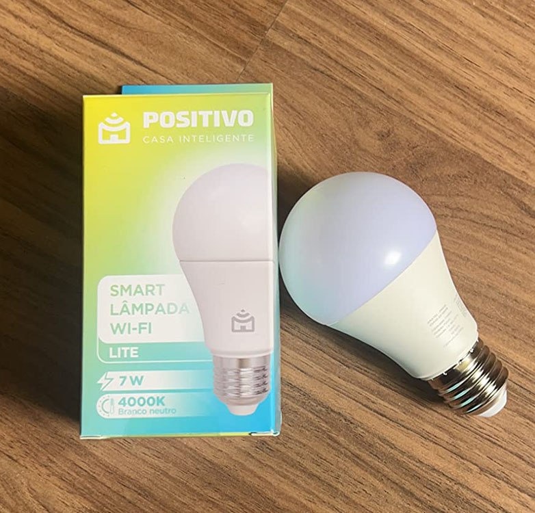 Smart Lampada Wifi Lite – Positivo Casa Inteligente 7W na Magazine Luiza