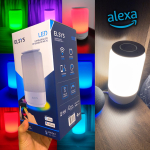 Smart Luminária de Mesa Wi-Fi, EPGG20, Elsys, Branco – Compatível com Alexa na Amazon