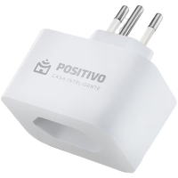 Smart Plug Wi-Fi 10A/1000W- NBR, Positivo Casa Inteligente, Ligue Ou Desligue... na Amazon
