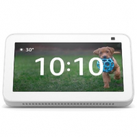 Smart Speaker Amazon Com Smart Display De 5" Com Alexa E Câmera De 2 MP Branco - Echo Show 5 na Fastshop