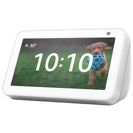 Smart Speaker Echo Show 5 Versão 2021 2ª Geração Tela 5" e Alexa em Português - Amazon na Casas Bahia