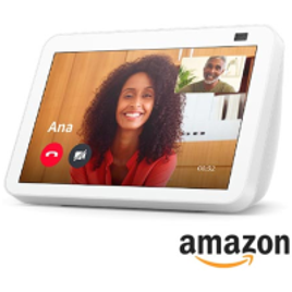 Smart Speaker Echo Show 8 Versão 2021 2ª Geração Tela 8" e Alexa em Português - Amazon na Fastshop