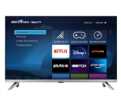 Smart TV 32” Britânia Roku LED Dolby Audio BTV32G7PR2CSGBLH na Amazon