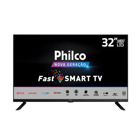Smart TV 32″ Philco LED HD 2 HDMI 1 USB PTV32G70SBL na Magazine Luiza