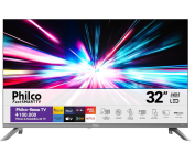 Smart TV 32″ Philco LED Roku Tv HD Dolby Audio P32CRA na Amazon