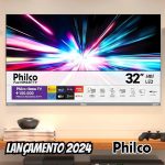 Smart TV 32” Philco PTV32K34RKGB na Amazon