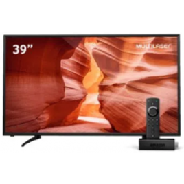 Smart TV 39'' Multilaser HD com Fire Stick Amazon - TL044 na Lojas Colombo