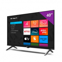 Smart TV 40" AOC Roku TV DLED Full HD 40S5045/78G - Bivolt na Amazon