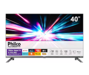 Smart TV 40″ Philco Full HD LED PTV40M9GR2CGB com Sistema Operacional Roku TV, Dolby Audio, Processador Quad-Core, Entradas USB e HDMI na Casas Bahia