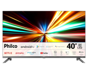 Smart TV 40” Philco LED Android TV Dolby Audio PTV40M9GACGB na Amazon