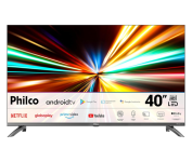 Smart TV 40” Philco LED Android TV Dolby Audio PTV40M9GACGB na Amazon