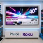 Smart TV 40” Philco Roku TV LED Dolby Audio PTV40M9GR2CGB na Amazon