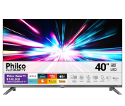 Smart TV 40” Philco Roku TV LED Dolby Audio PTV40M9GR2CGB na Amazon