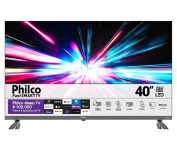 Smart TV 40” PTV40E3ERSGB Roku TV Led Dolby Audio na Amazon