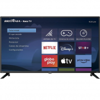 Smart TV 42” Britânia Roku TV Dolby Audio BTV42G6FR2CP na Amazon
