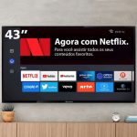 Smart TV 43” Full HD DLED Vizzion LE43DF20 – IPS Wi-Fi 2 HDMI 2 USB na Magazine Luiza
