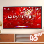 Smart TV 43” Full HD LED LG 43LM6370 60Hz – Wi-Fi Bluetooth HDR 3 HDMI 2 USB na Magazine Luiza