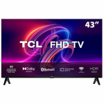 Smart TV 43” Full HD LED TCL 43S5400A Android – Wi-Fi Bluetooth Google Assistente 2 HDMI 1 USB na Magazine Luiza
