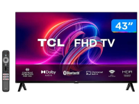 Smart TV 43” Full HD LED TCL 43S5400A Android – Wi-Fi Bluetooth Google Assistente 2 HDMI 1 USB na Magazine Luiza