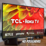 Smart TV 43” Full HD LED TCL RS530 60Hz Wi-Fi – 3 HDMI 1 USB na Magazine Luiza