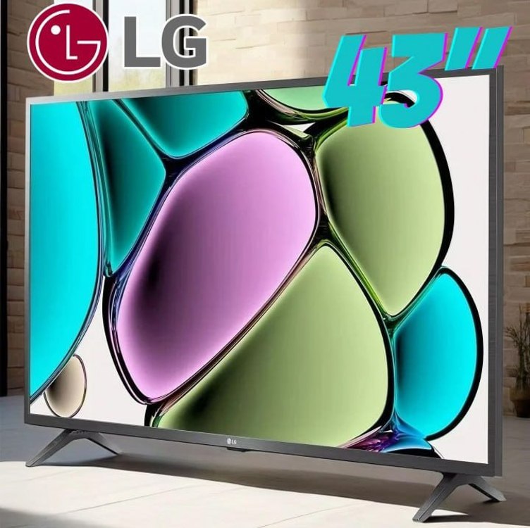 Smart TV 43″ LG Full HD 43LR6700 Processador α5 Ger6 AI Alexa integrado LG Channels webOS 23 compatível com Controle Smart Magic na Amazon