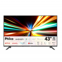 Smart TV 43" Philco Android TV Full HD Borda Infinita P43EAA na Amazon Smart TV 43" Philco Android TV Full HD Borda Infinita P43EAA na Amazon