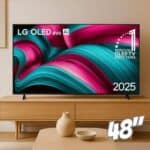 Smart TV 4K 48″ LG OLED evo Gaming OLED48C5 Processador α9 AI Ger8 Painel 144Hz Intensificador de Brilho Ultra Slim Design G-Sync FreeSync Dolby Vision Dolby Atmos na Amazon