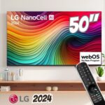 Smart TV 4K 50″ LG NanoCell 50NANO80T Processador α5 Ger7 AI Hub de Esportes Alexa/Chromecast integrado webOS 24 Controle Smart Magic na Amazon