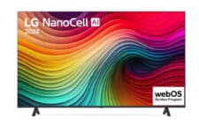 Smart TV 4K 55″ LG NanoCell 55NANO80T Processador α5 Ger7 AI Hub de Esportes Alexa/Chromecast integrado webOS 24 Controle Smart Magic na Amazon