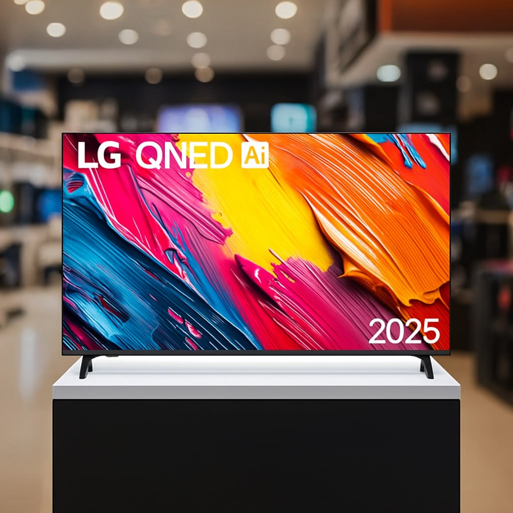 Smart TV 4K 55″ LG QNED 55QNED80 Processador α7 AI Ger8 Super Slim Design Local Dimming Alexa Integrado WebOS 25 na Amazon