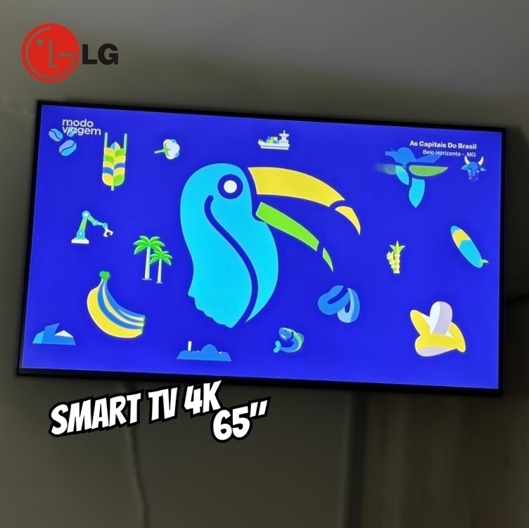 Smart TV 4K 65″ LG NanoCell 65NANO80T com Processador a5 Ger7 AI, Hub de Esportes, Alexa/Chromecast integrado, webOS 24 e Controle Smart Magic na Casas Bahia