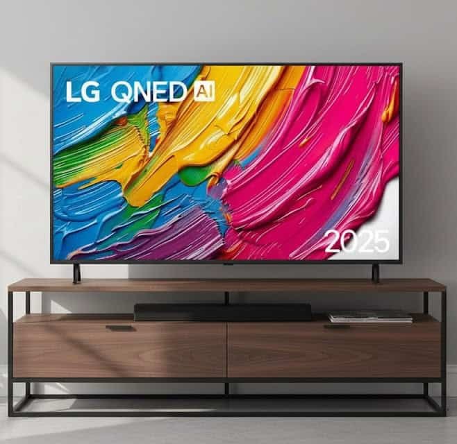 Smart TV 4K 65″ LG QNED 65QNED80 Processador α7 AI Ger8 Super Slim Design Local Dimming Alexa Integrado WebOS 25 na Amazon