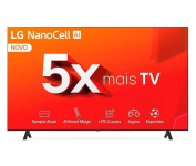 Smart TV 4K LG 65″UHD NanoCell 65NANO80TSA na Amazon