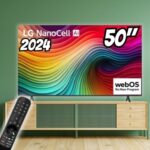 Smart TV 50″ 4K LCD LED NanoCell LG 50NANO80TSA WebOS 24 Processador α5 Ger7 Wi-Fi e Bluetooth com Alexa 3 HDMI 2 USB na Aliexpress