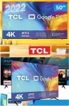 Smart TV 50” 4K LED TCL 50P635 na Magazine Luiza