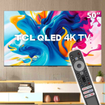 Smart TV 50” 4K TCL C645 Wi-Fi Bluetooth – Google Assistente 3 HDMI 1 USB na Magazine Luiza