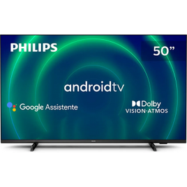 Smart TV 50” 4K UHD D-LED Philips Android Wi-Fi Bluetooth Google Assistente - 50PUG7406/78 na Amazon