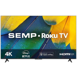 Smart TV 50” 4K UHD LED Semp RK8600 Wi-Fi na Casas Bahia