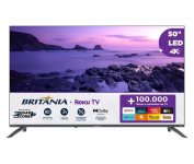 Smart TV 50” Britânia Roku TV LED Dolby Audio BTV50VA4REGB na Amazon