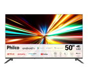 Smart TV 50″ Philco 4K LED Android Dolby Audio P50EAA na Amazon