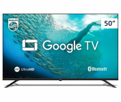 Smart TV 50” PHILIPS, 4K UHD, 50PUG7019/78, Google TV, Comando de Voz, HDR na Amazon