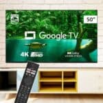 Smart TV 50PUG7408/78 50 Polegadas 4K uhd Google TV Philips na Casas Bahia