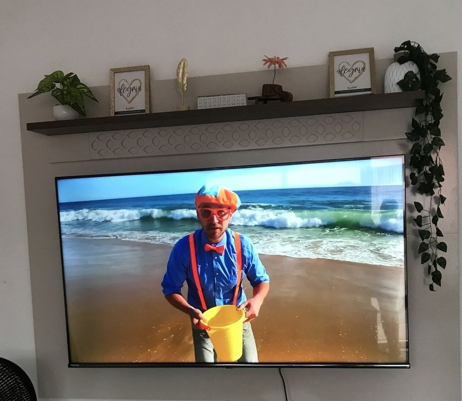 Smart TV 55″ 4K Dolby Audio Toshiba Vidaa – TB023M na Amazon